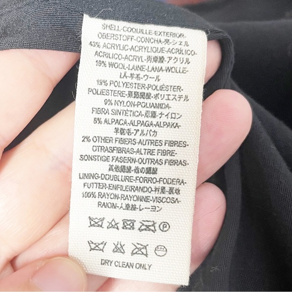 Free People Long and Lean Wool Overcoat - Picture 5 of 8